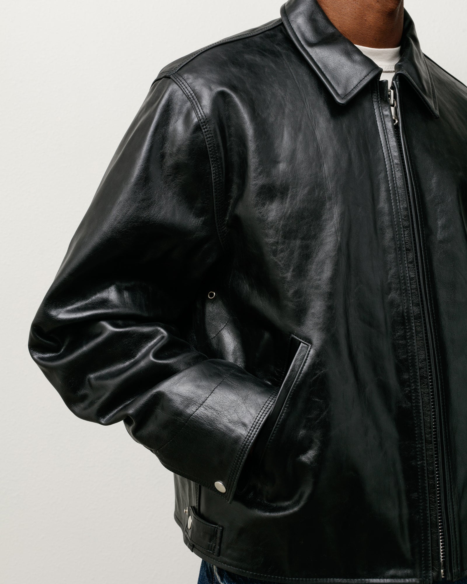 GARAGE JACKET LEATHER